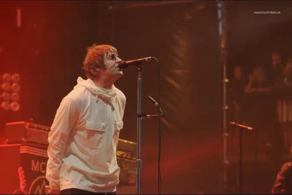 Liam Gallagher Live on stage